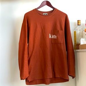 Kith Long-Sleeve Tee - Sandstone